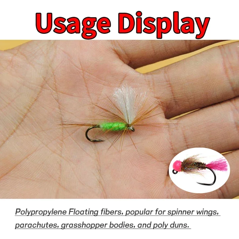 Colores oscuros para moscas de pesca