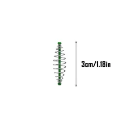 Dispensador de cebo colgante de acero inoxidable con resorte Tenkara