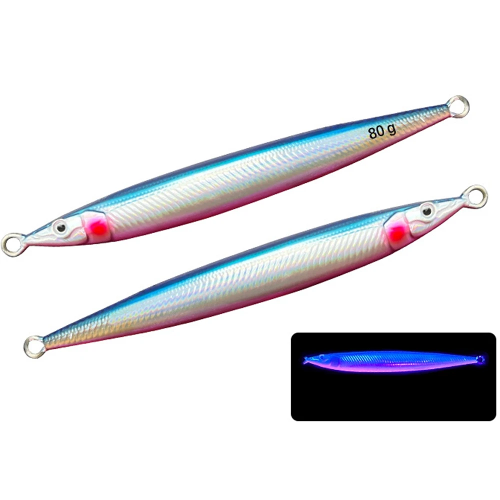Señuelo Jig Metal UV – 60 a 120g para jigging desde barco - imagen 5