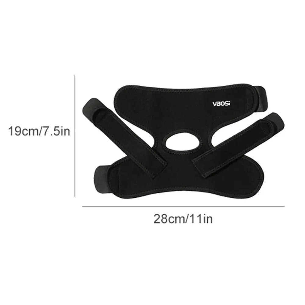 Soporte de Tobillo de Neopreno Elástico Ajustable – Negro Unisex - imagen 2