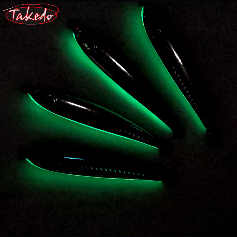 TAKEDO Señuelo Metal Lápiz Luminoso para Atún y Lubina - imagen 2