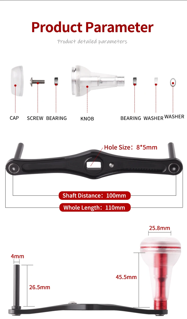 Ajuste sobre carrete de baitcasting