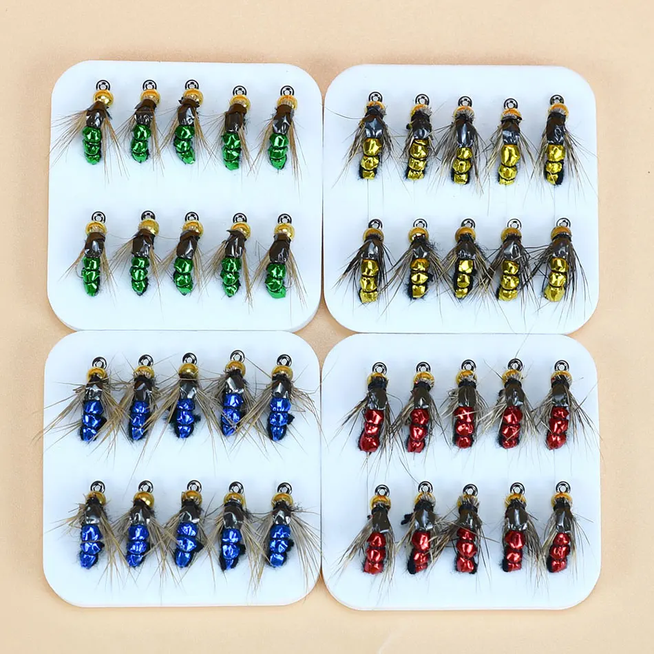Colección de colores y acabados del señuelo