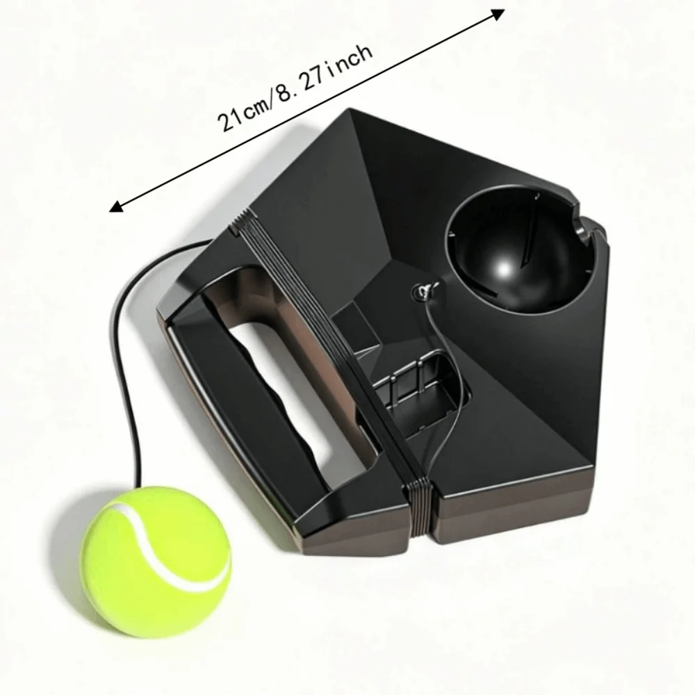 Entrenador de Tenis Portátil con Pelota de Rebote Elástico – Sistema ABS - imagen 3