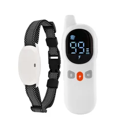 Collar electrónico adiestramiento perros recargable impermeable remoto