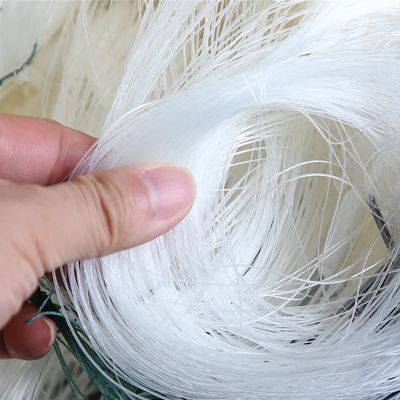 Red de enmalle de tres capas de nailon para pesca - imagen 4