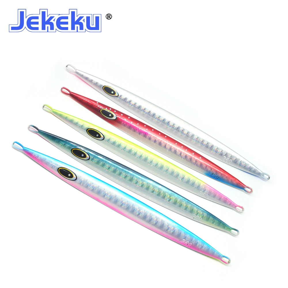 JEKEKU Crack Glow señuelo jigging lento para pesca en agua salada - imagen 4