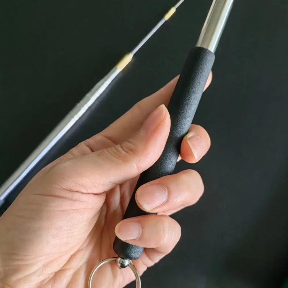 Gancho Anguila Telescópico Rotación 360 con Mango de Acero Inoxidable