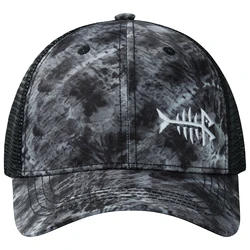 Bassdash gorra de pesca trucker ajustable malla trasera unisex