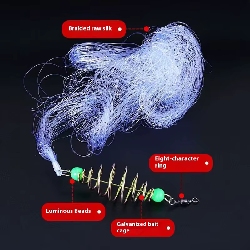 Red de lanzamiento flotante – Accesorios de pesca deportiva - imagen 5