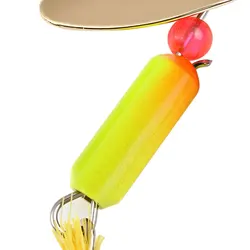 Señuelo cuchara trucha con cebo giratorio y lentejuelas jig