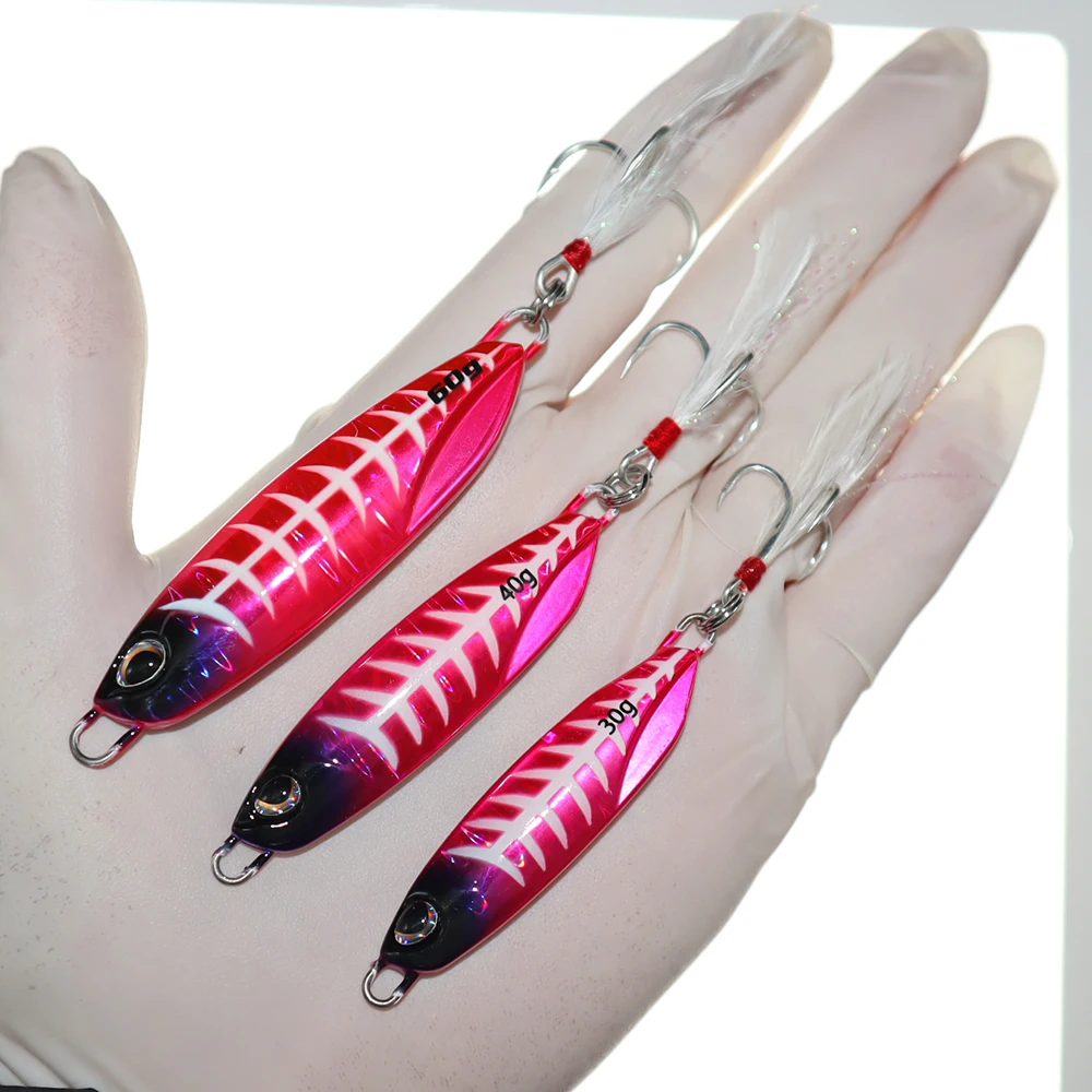 Señuelo metálico para jigging y trolling
