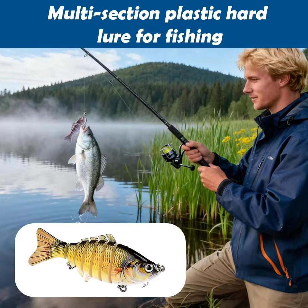 Wobbler Articulado 10cm 15g – Cebo Duro para Agua Dulce