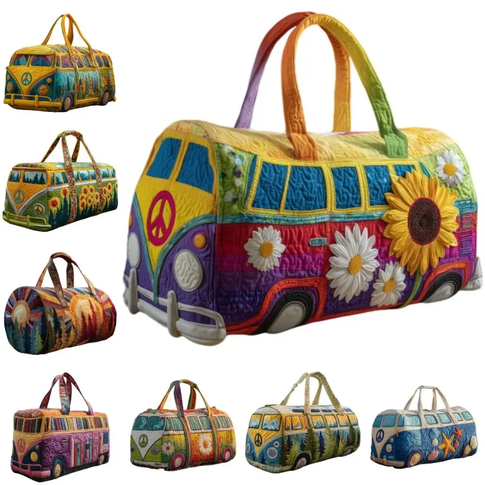 Bolsa de lona acolchada con correa ajustable y diseño 3D – Viaje - imagen 4