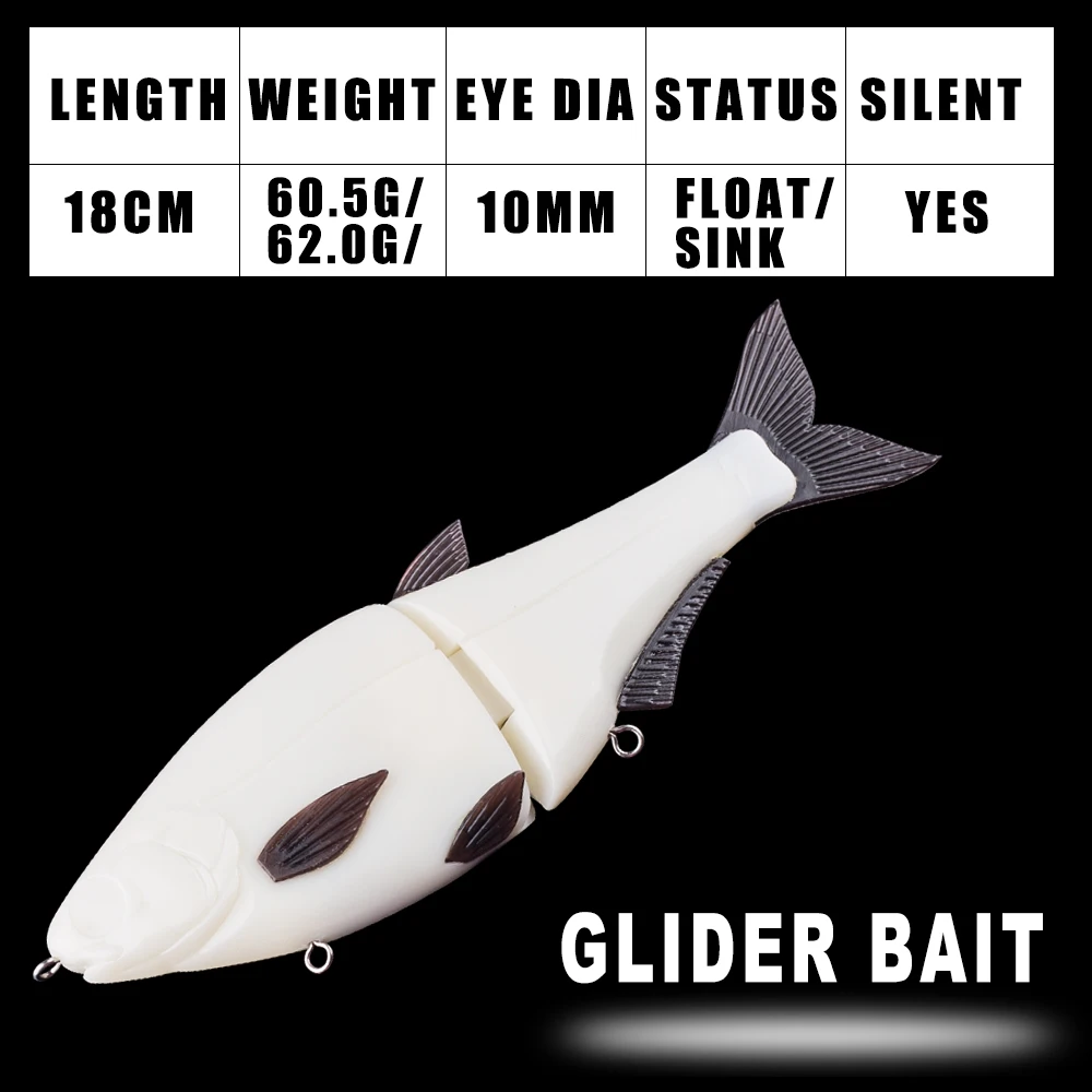 Swimbait de 18 cm para personalizar