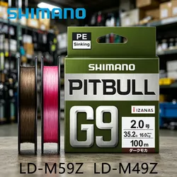 Línea de PE Hundible Shimano LD-M49Z/LD-M59Z – núcleo alta densidad