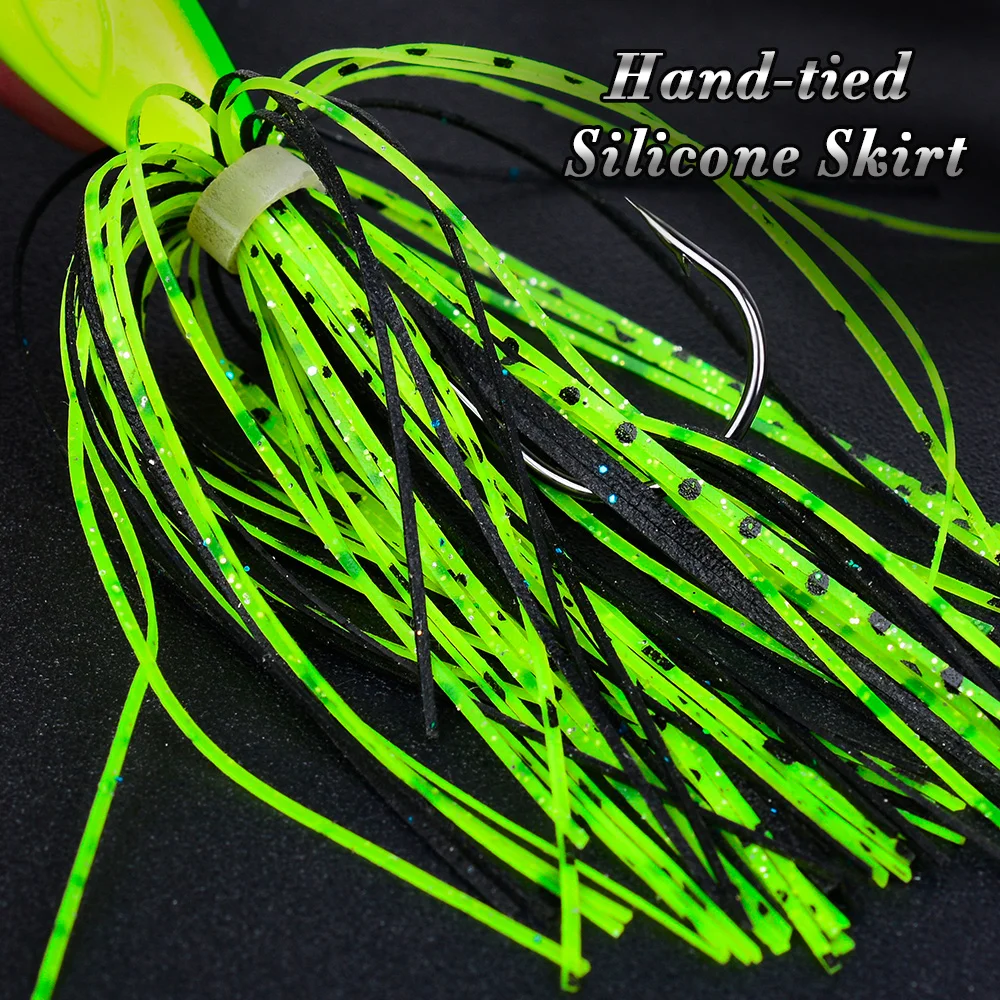 Proberos Chatterbait Spinner para lubina y lucio con cuchilla - imagen 4