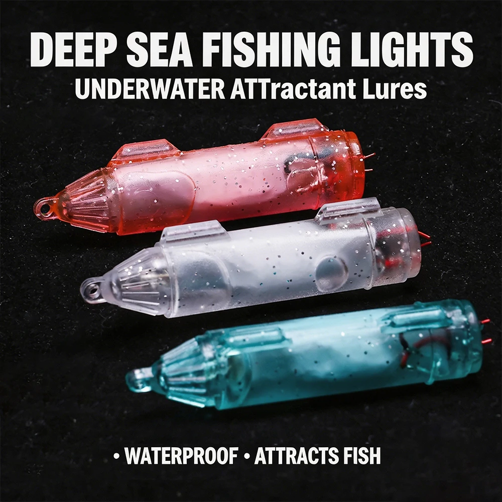 Luces LED para pesca submarina nocturna – señuelos aguas profundas - imagen 2