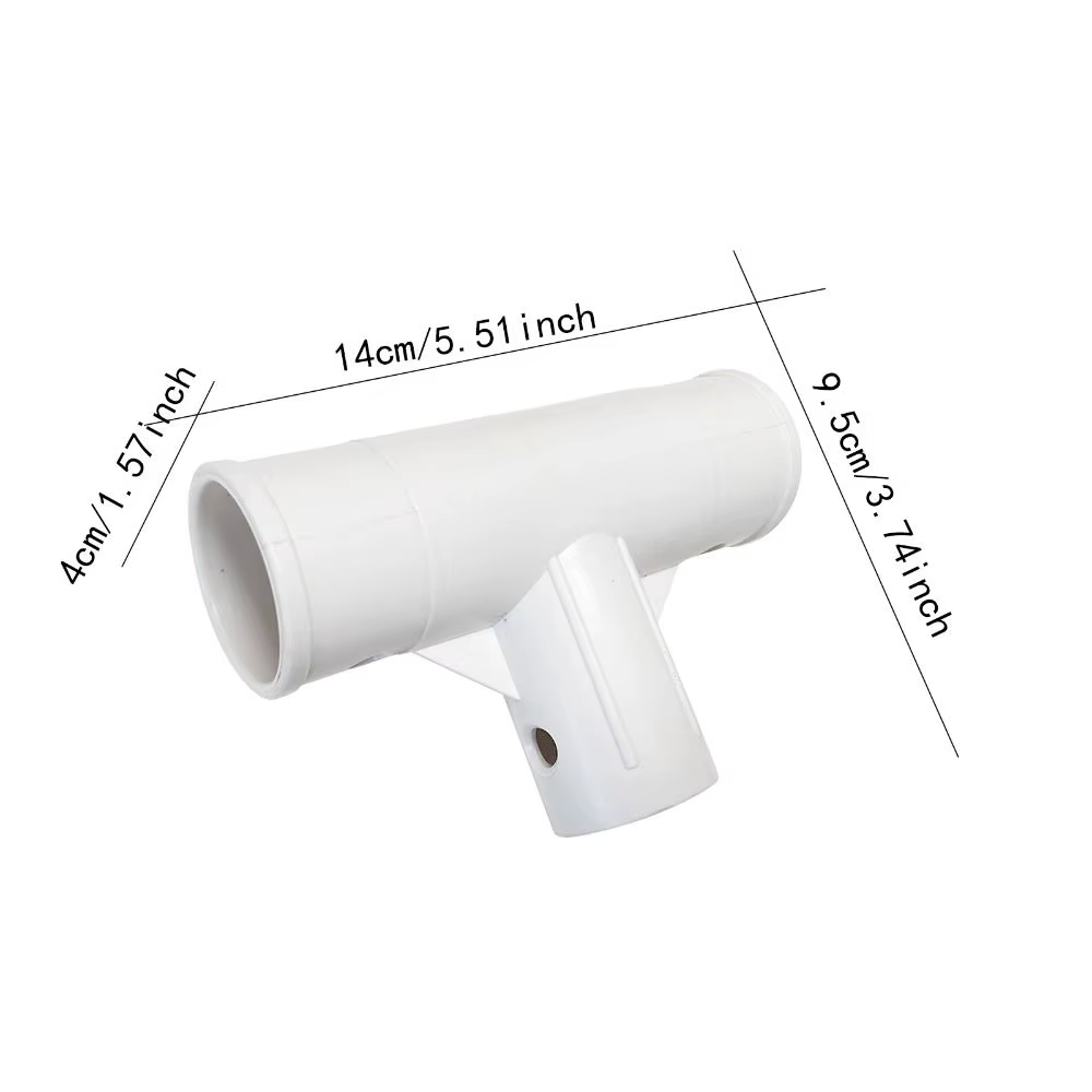 Conector en T para Manguera de Piscina INTEX – 40 mm Resistente al Óxido - imagen 2