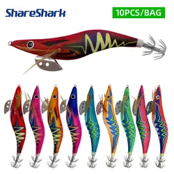 ShareShark Cebo de camarón luminoso con anzuelo para calamar