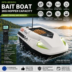 LOKEEVAN D50B Barco cebador GPS alta velocidad 12V con Beidou