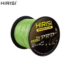 Hirisi línea de pesca de carpa trenzada PE multifilamento