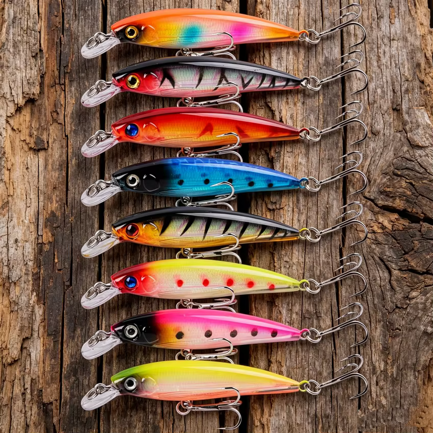 Swimbait Minnow con ojos biónicos 3D - imagen 5