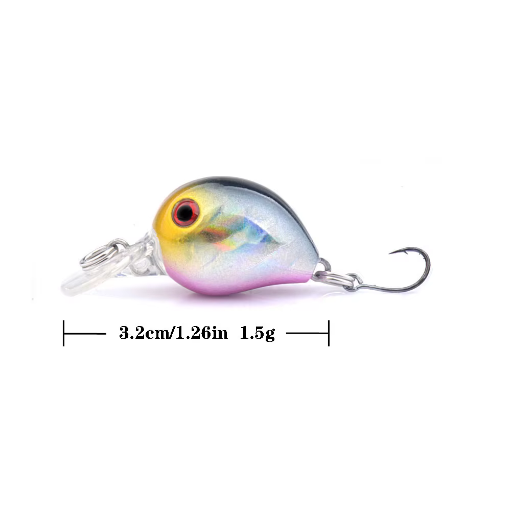 Señuelo Crankbait Wobbler duro alta calidad multicolor - imagen 4