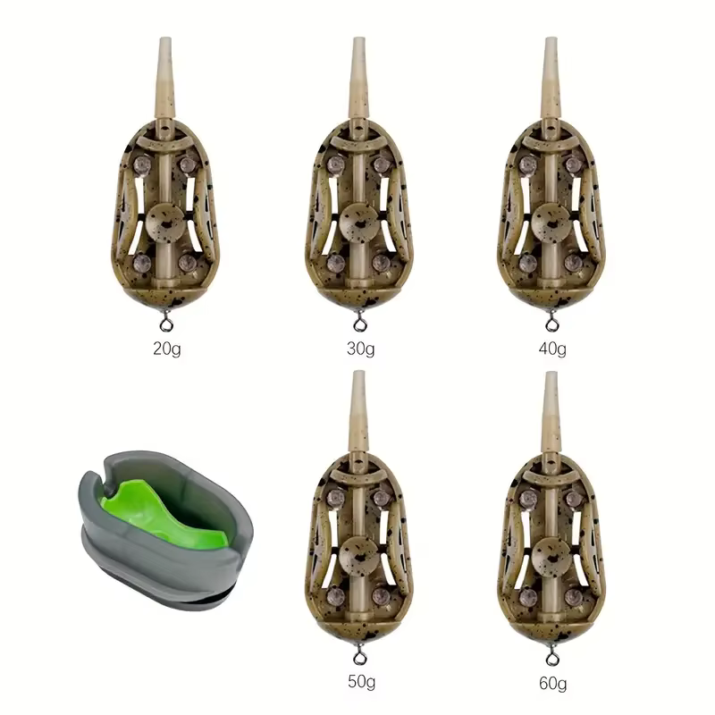 Alimentador de Cebo Base Recta con Moldes para Cesta - imagen 5
