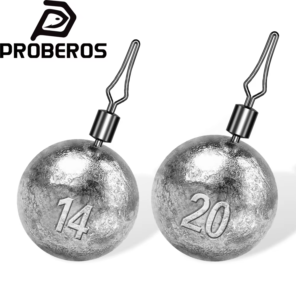 Proberos Plomos Redondos para Pesca de Fondo - imagen 4