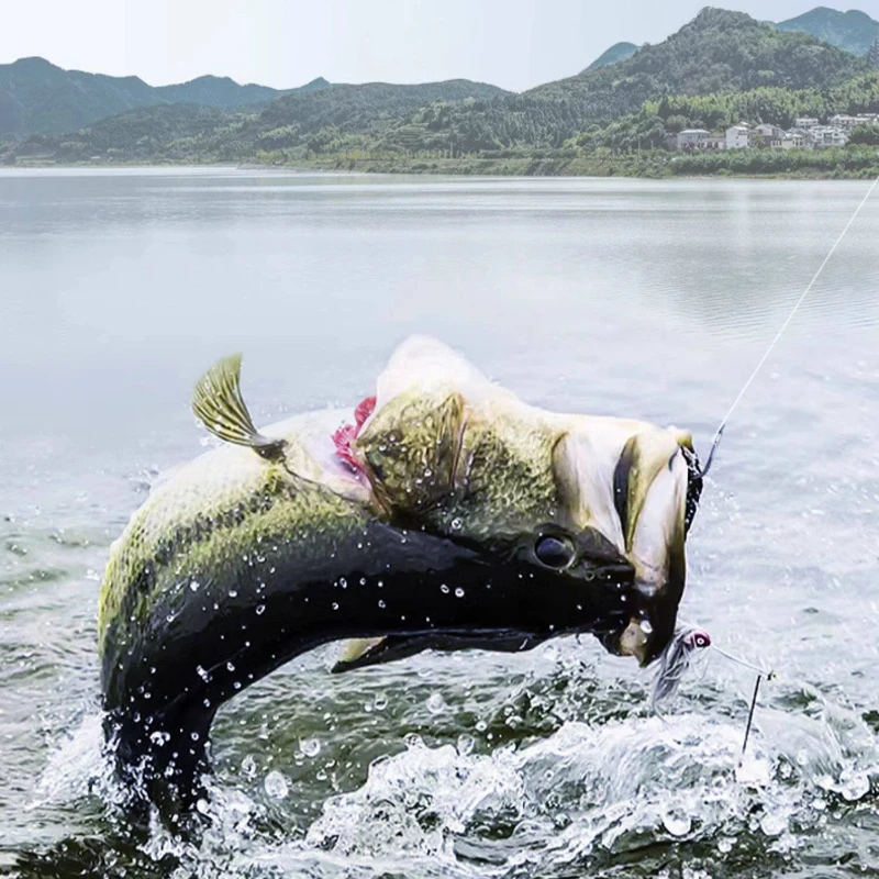 Línea de pesca de fibra de carbono líder para señuelos, alta resistencia - imagen 2