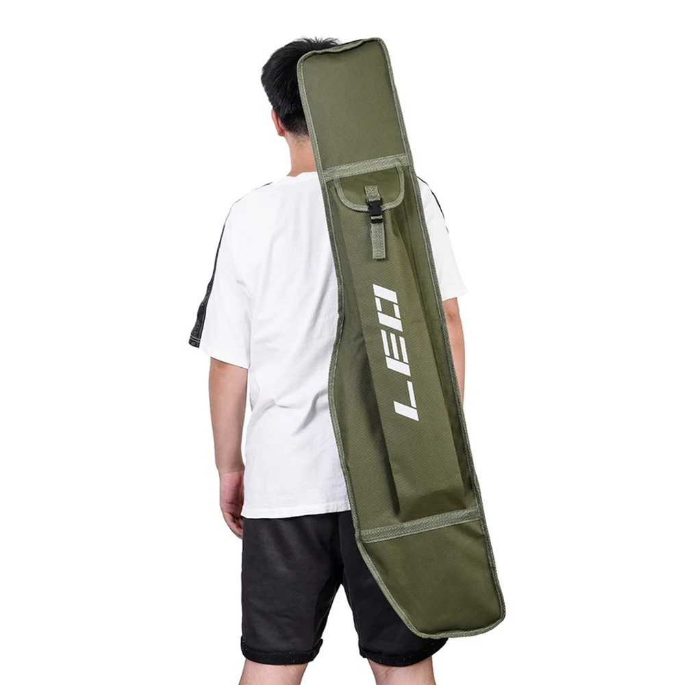 Funda para cañas plegable de viaje con correa y protección Oxford - imagen 5