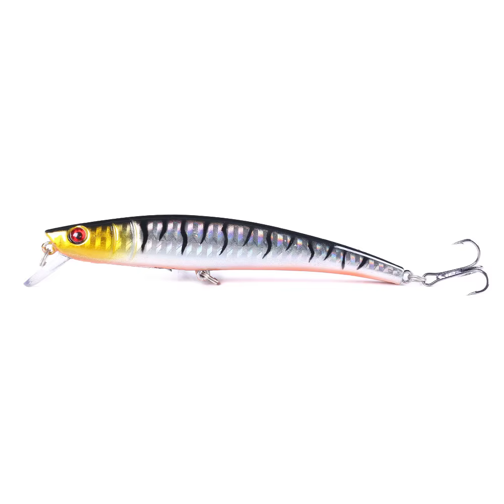 Señuelo Jerkbait Minnow Duro – Wobbler para Lubina - imagen 2