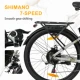 Bicicleta eléctrica TTGO C2 PRO – motor trasero potente freno de disco - imagen 5