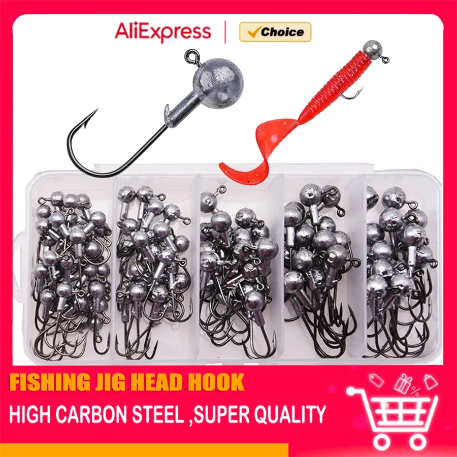 Jig Head cabeza redonda para vinilo, MrLurion, agua profunda - imagen 5