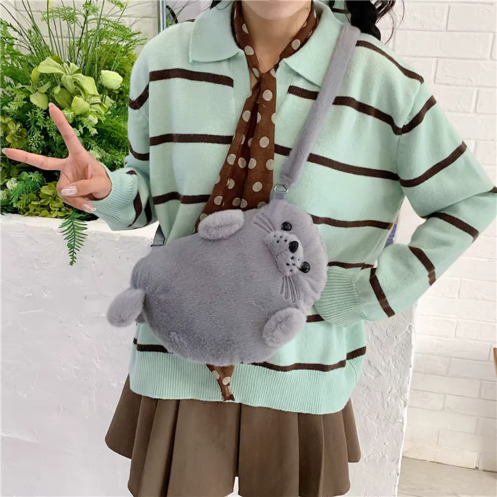 Bolso bandolera Foca para mujer – correa ajustable suave