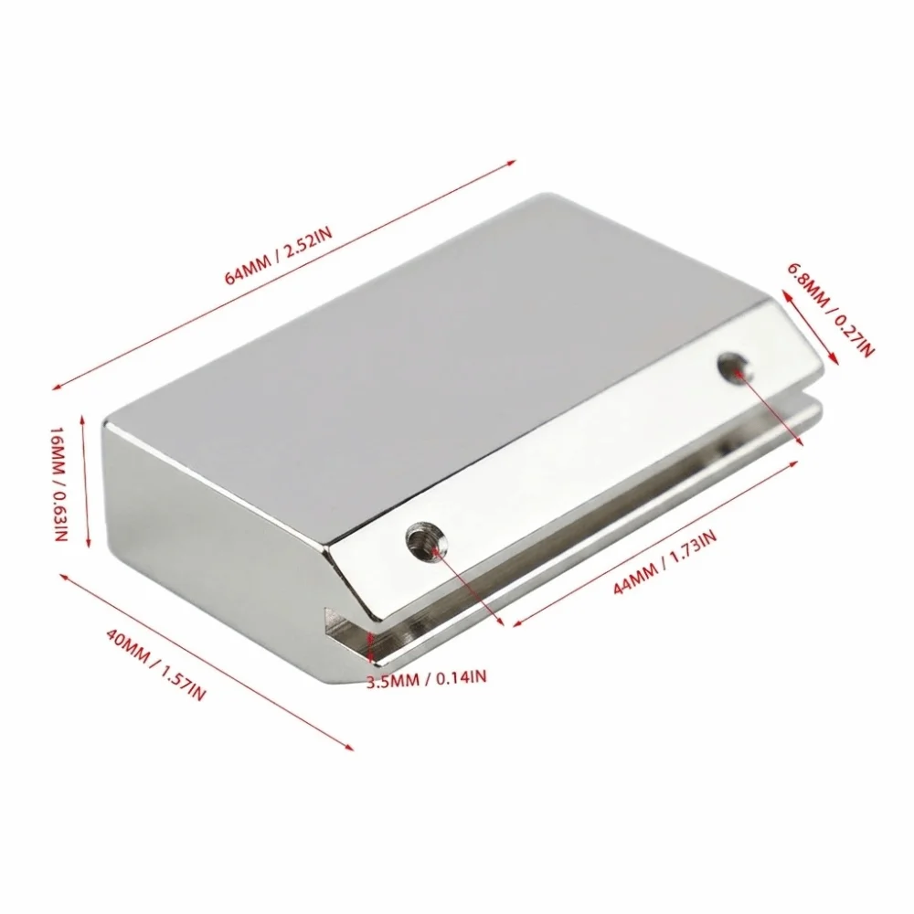 Prensa de trastes metálica para insertos de aluminio plateado - imagen 2