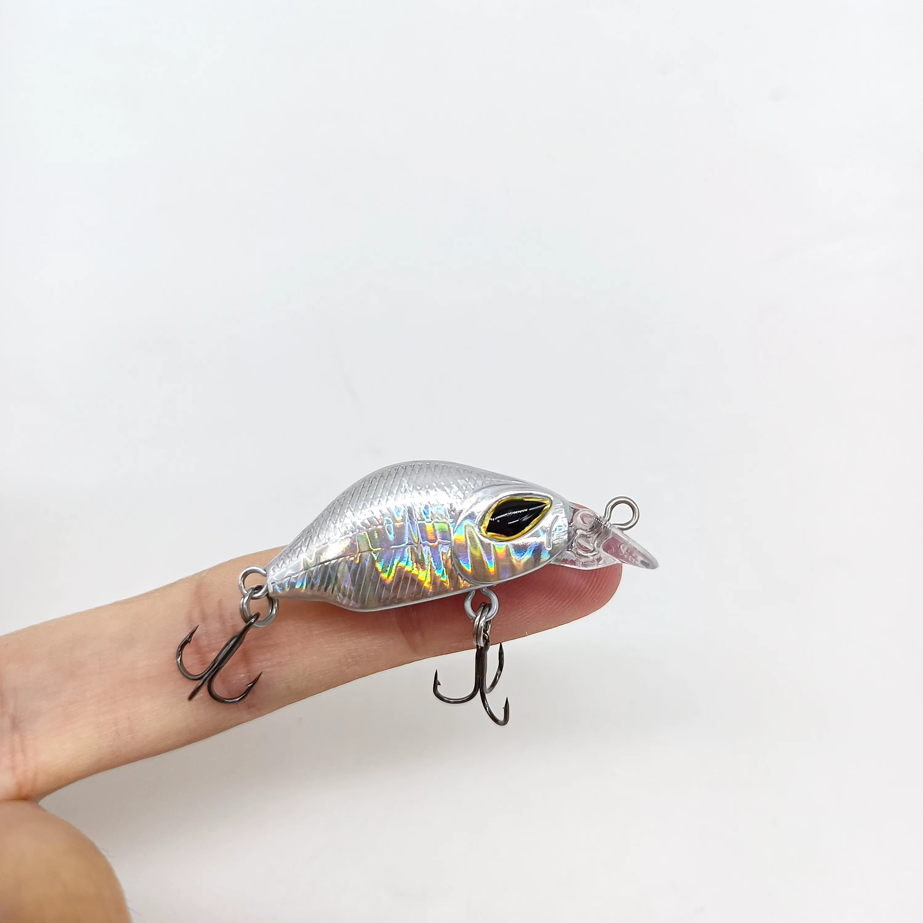 DUODUOYU Mini Crankbait - Señuelo hundimiento para lubina 42mm - imagen 3