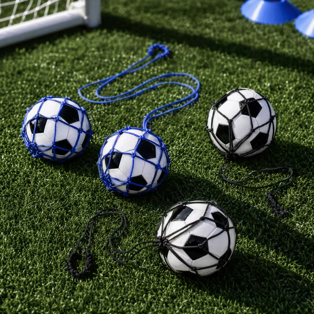 Entrenador de tiro para fútbol con red elástica plegable - imagen 4