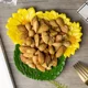Plato decorativo cactus para guardar objetos y servir frutos secos