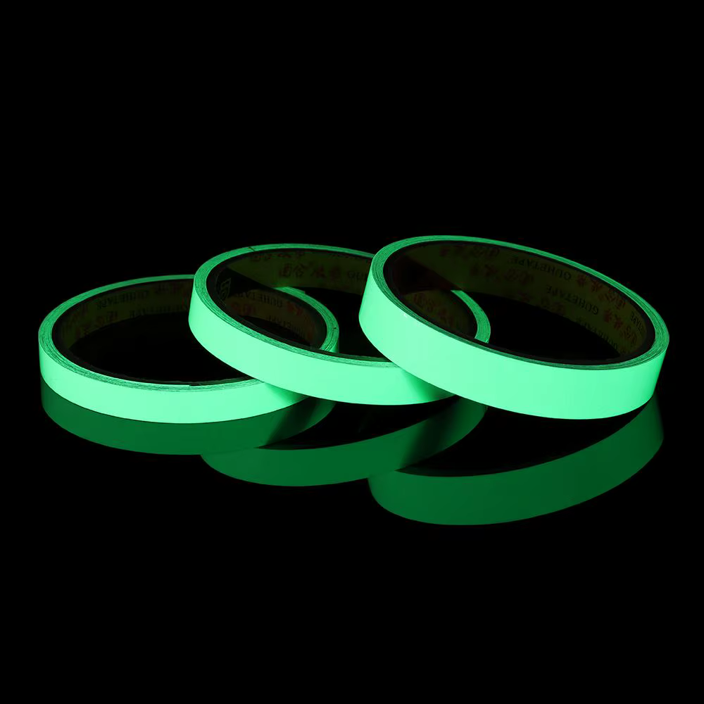 Cinta luminosa verde para pesca – autoadhesiva y fluorescente - imagen 2