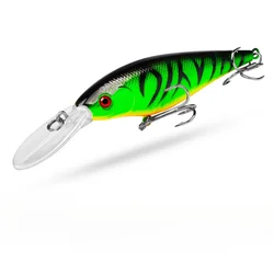 Señuelo flotante biónico DW1176 para lubina y lucio, duro de superficie