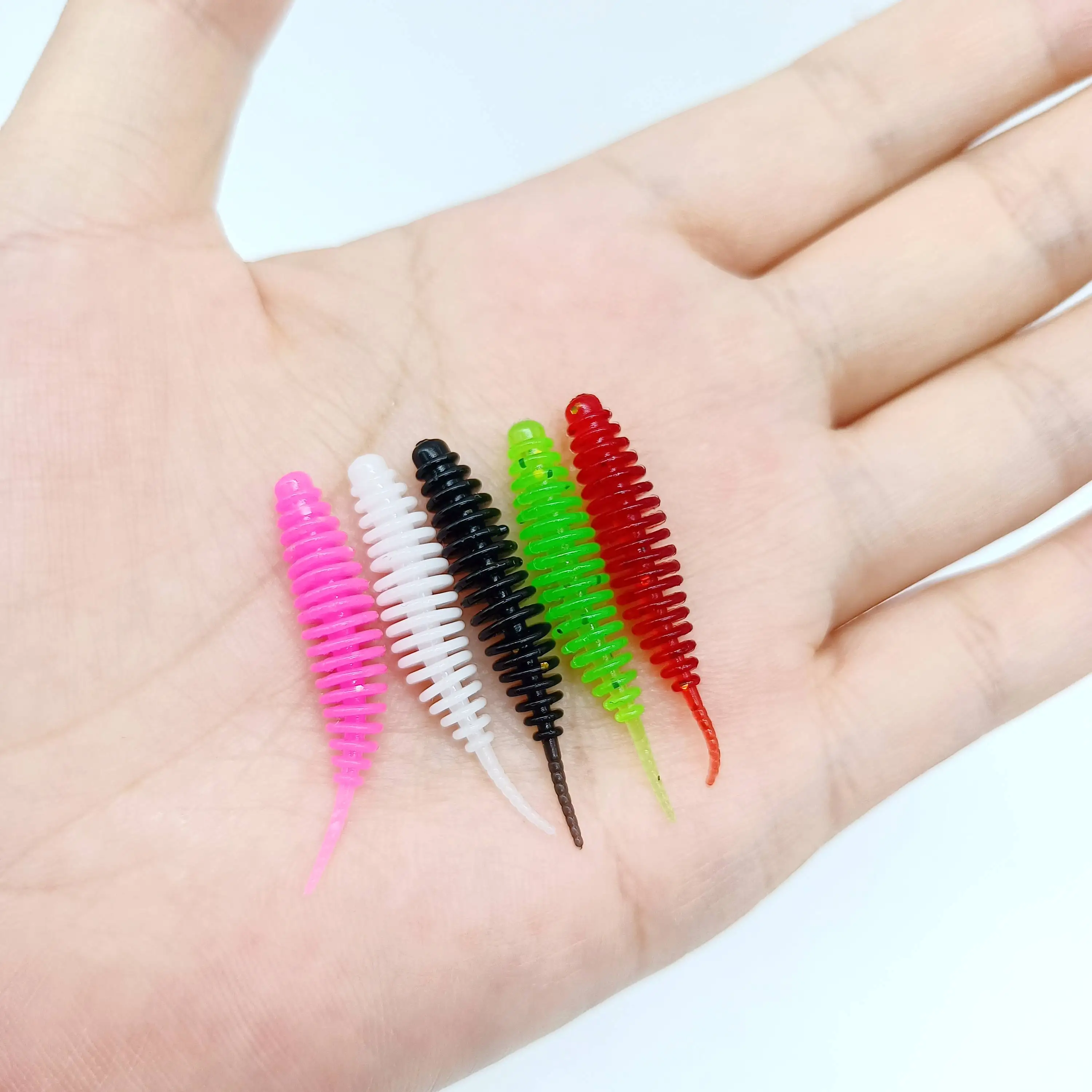 Señuelos suaves mini DUODUOYU para carpa y lubina