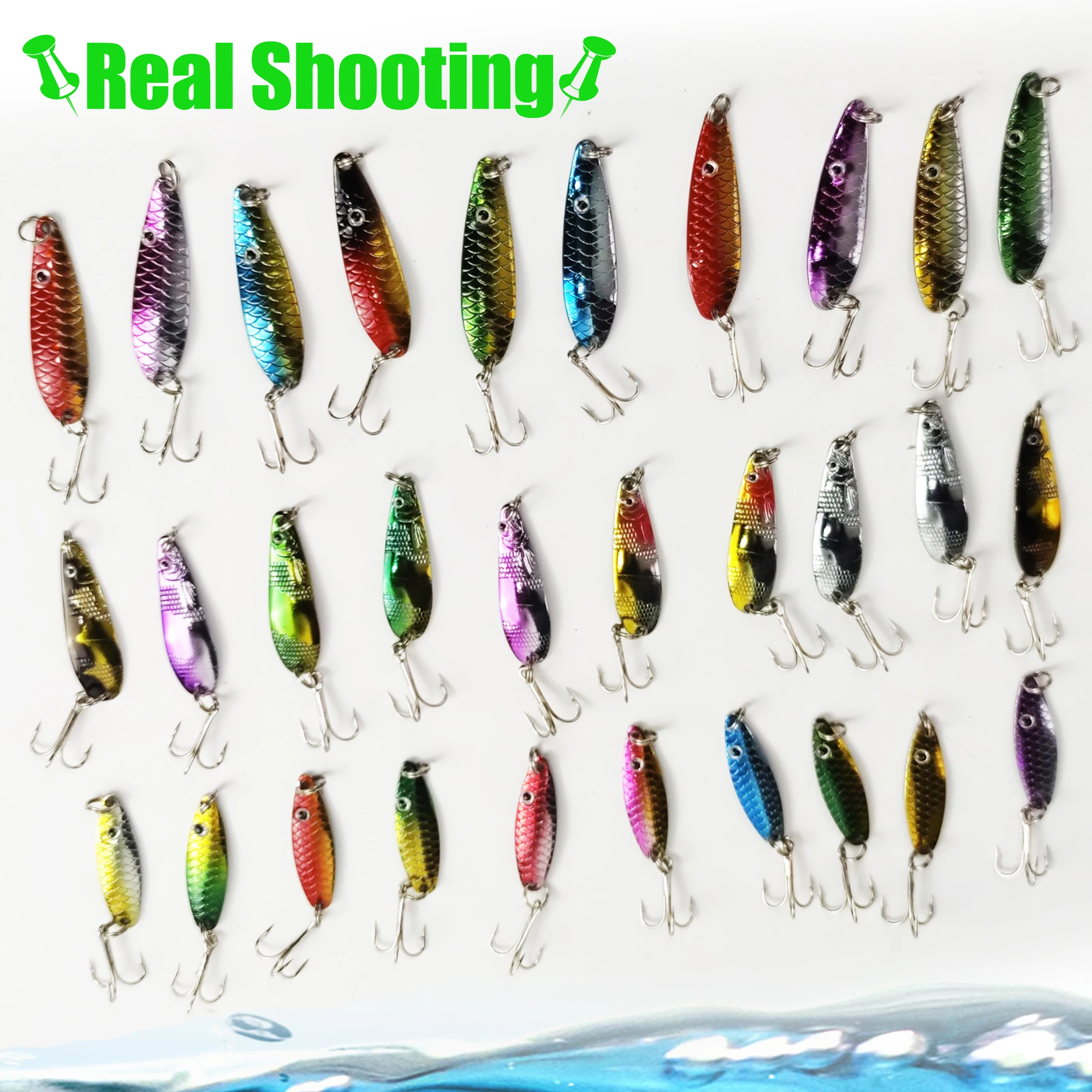 FREE FISHER señuelos tipo cuchara y spinnerbait para lubina - imagen 4