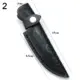 Funda de cuero con soporte para cinturón – cuchillo y linterna - imagen 4