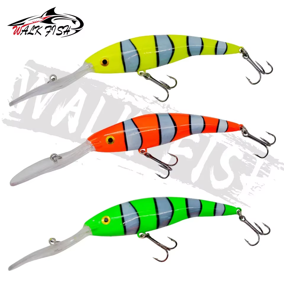 Señuelo Walk Fish Minnow - Cebo duro con pico largo para pesca - imagen 4