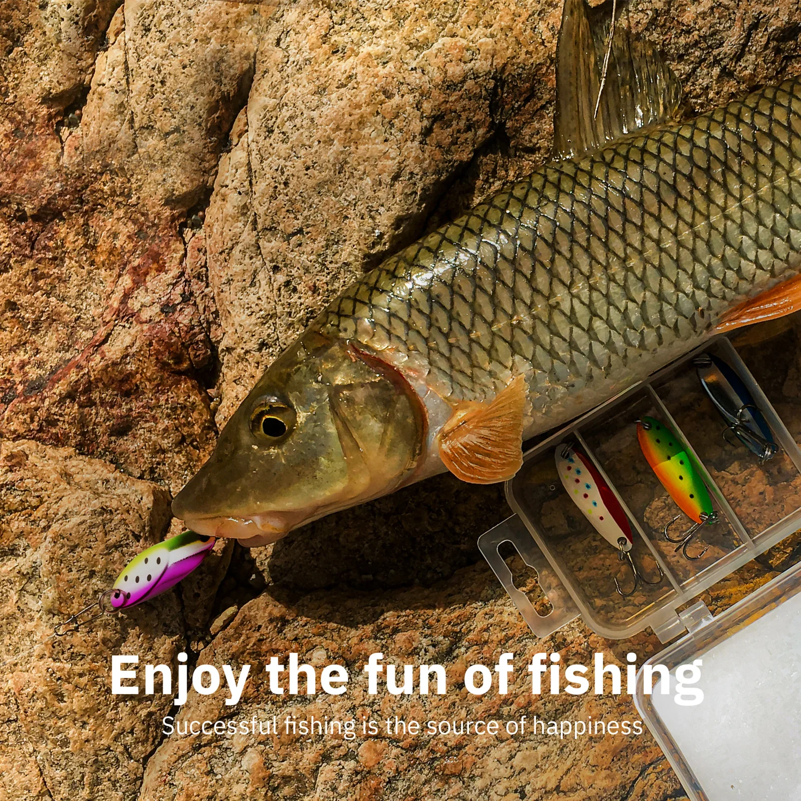 Cucharas de pesca THKFISH en varios tamaños
