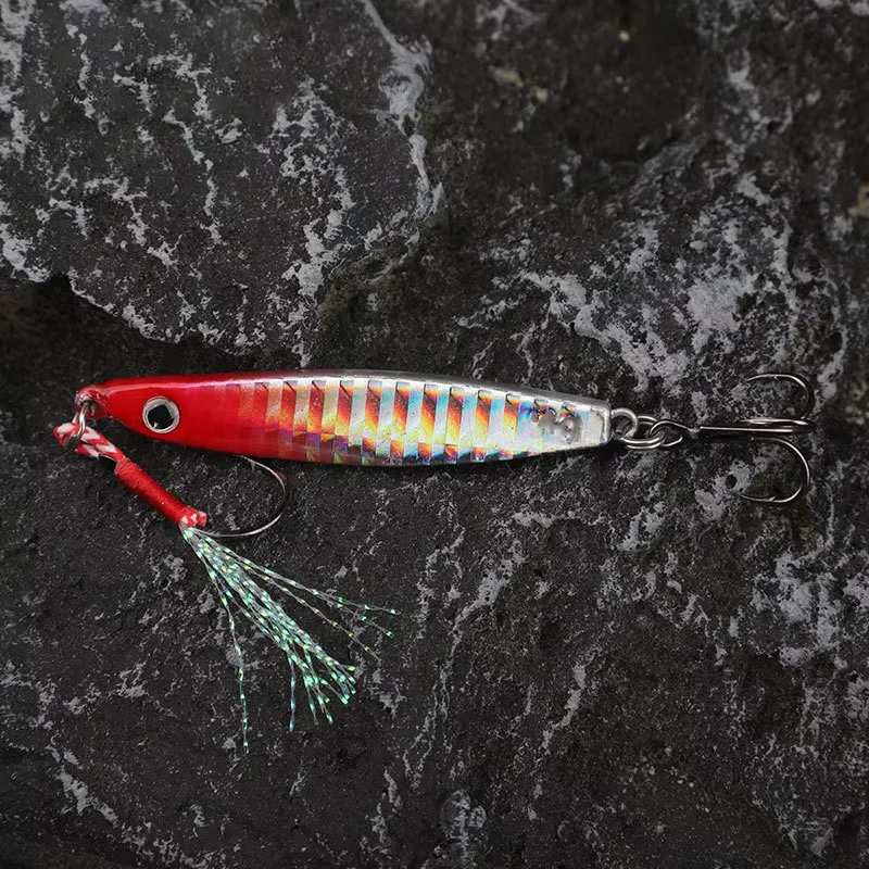 Placa de plomo para pesca de lucio en arrastre con anzuelo metálico - imagen 2