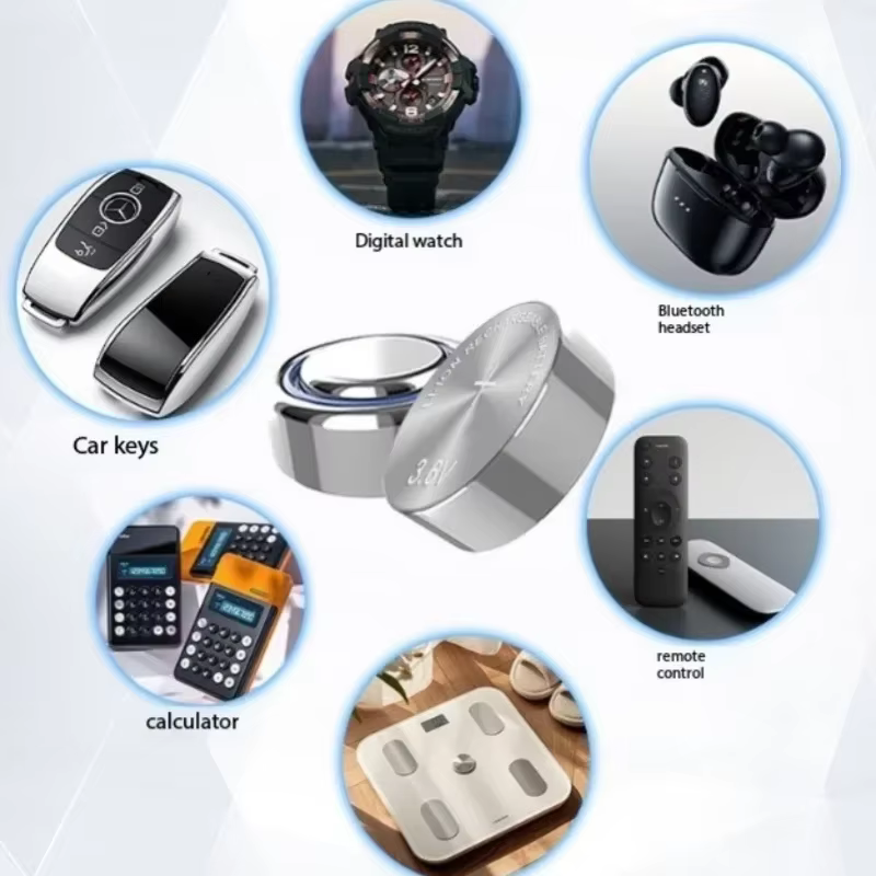 Batería de botón recargable para auriculares Bluetooth