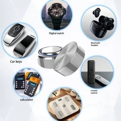 Batería de botón recargable para auriculares Bluetooth